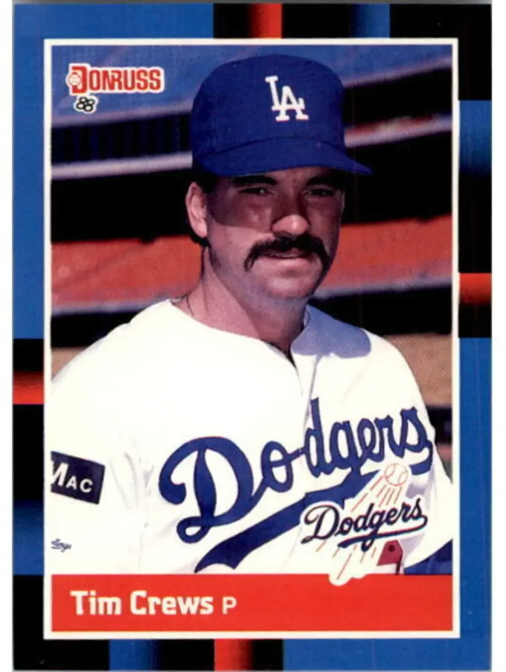1988 Tim Crews Donruss Baseball Card #464